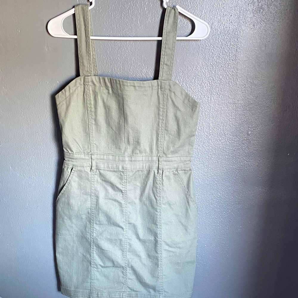 Forever 21 Light Green Mini Dress